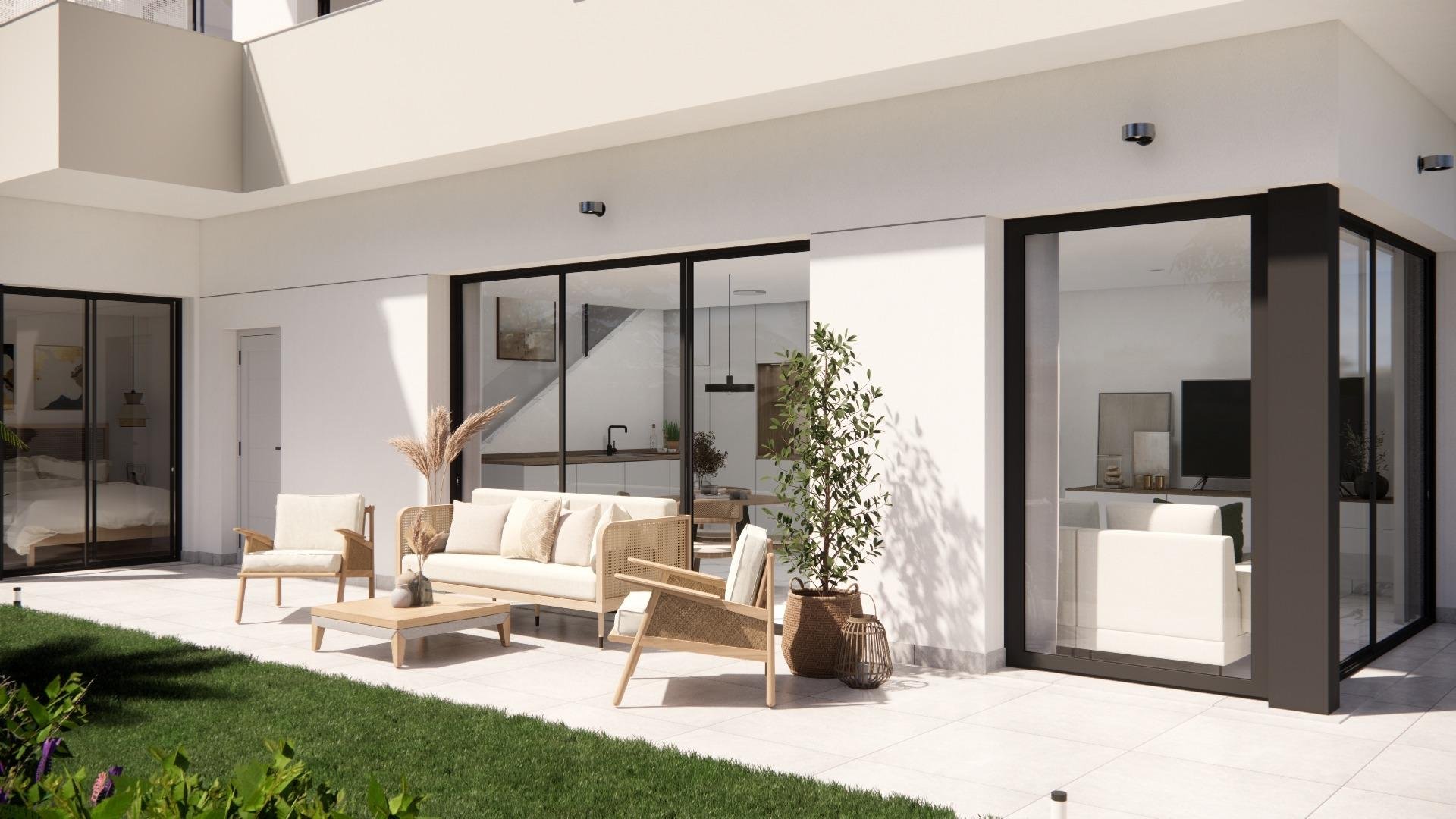 Villa a Los Montesinos, Alicante, Spagna 3 camere da letto, 90 mq. N° 111373