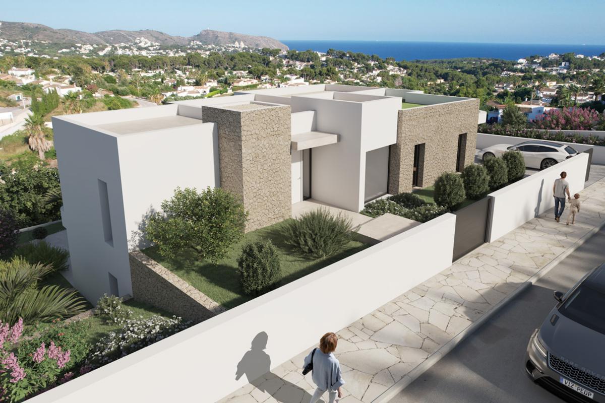 Villa a Moraira, Alicante, Spagna 4 camere da letto, 252 mq. N° 84316