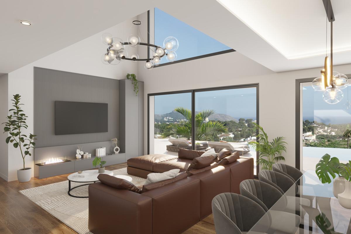 Villa a Moraira, Alicante, Spagna 4 camere da letto, 252 mq. N° 84316