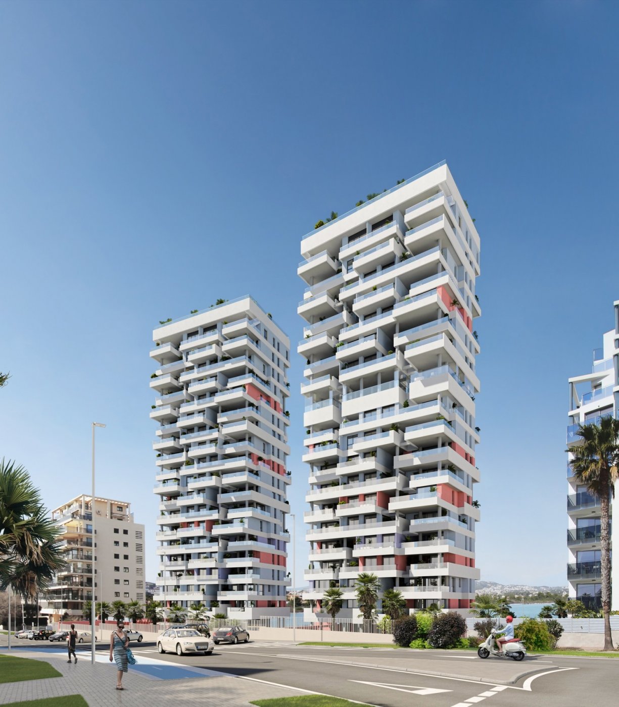 Wohnung in Calpe, Alicante, Spanien 3 Schlafzimmer, 89 m2 Nr. 103621