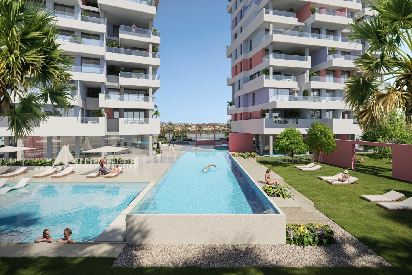 Wohnung in Calpe, Alicante, Spanien 3 Schlafzimmer, 89 m2 Nr. 103621