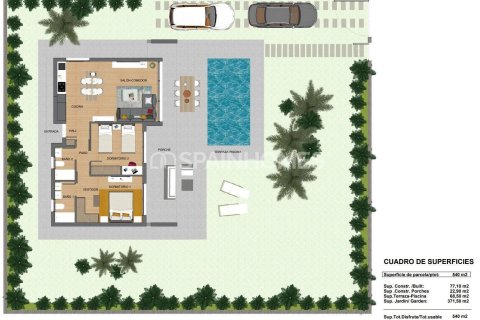 Villa for sale in Calasparra, Murcia, Spain 3 bedrooms, 102 sq.m. No. 49040 - photo 29