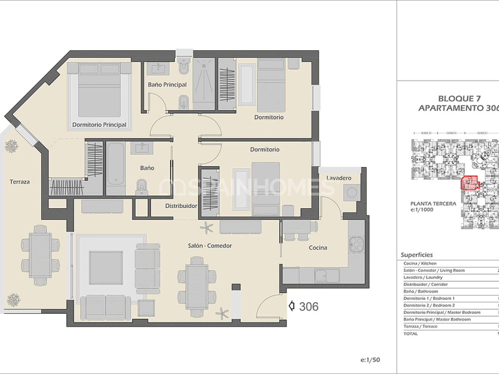 Apartament w Marbella, Malaga, Hiszpania 2 sypialnie, 96 mkw. nr 89069