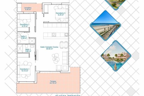 Apartment for sale Pilar de la Horadada, Alicante, Spain 3 bedrooms, 100 sq.m. No. 112570 - photo 28