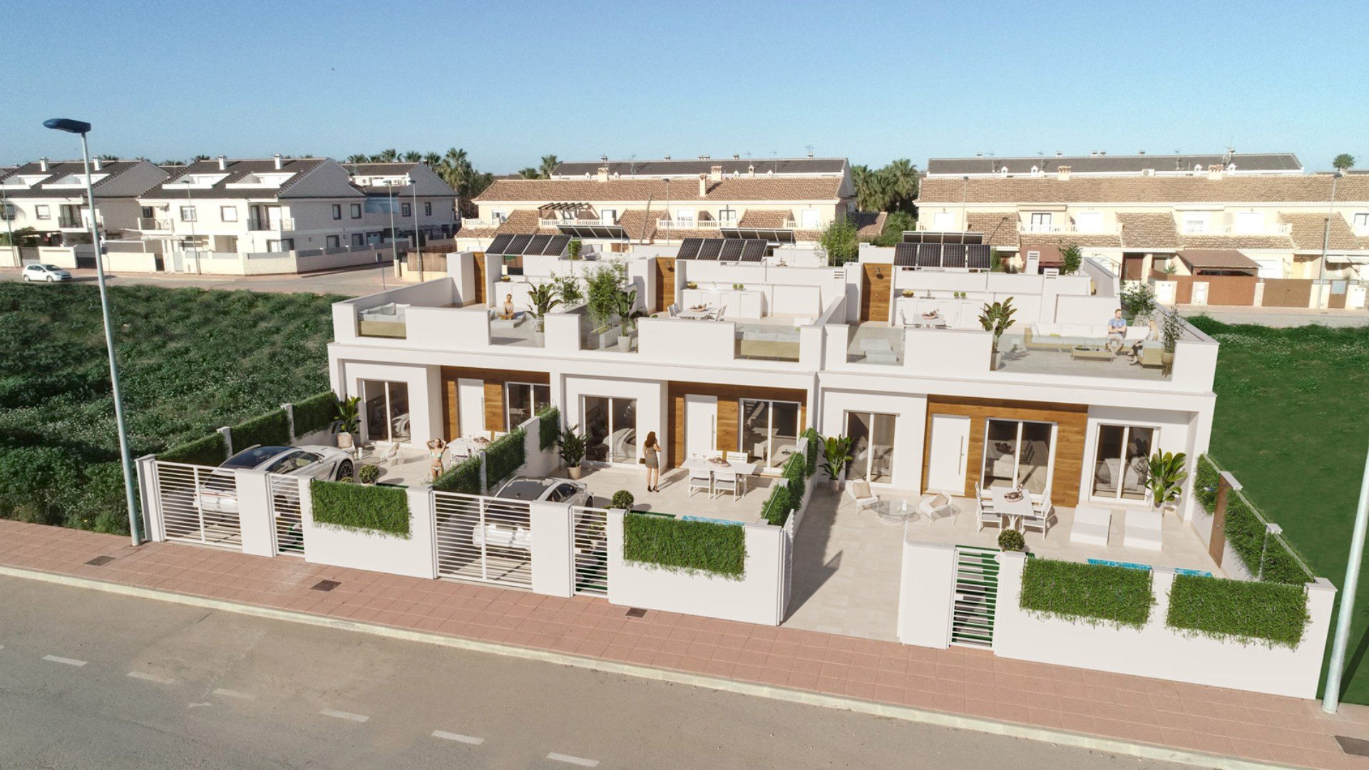 Villa in Senda de los Flamencos, San Javier, Murcia, Spanien 3 Schlafzimmer, 124.7 m2 Nr. 90834