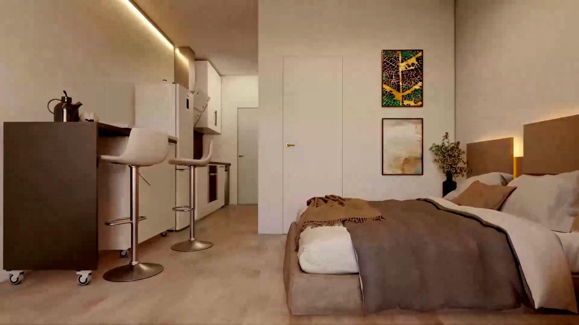 Penthauss Alicante, Spānijā 1 istaba, 35 m2 Nr. 112786