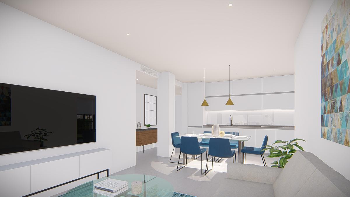 Apartament w Villajoyosa, Alicante, Hiszpania 2 sypialnie, 63 mkw. nr 84275