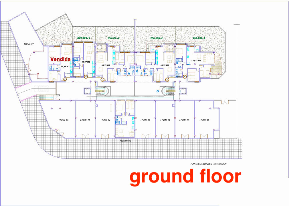 Apartament w Villajoyosa, Alicante, Hiszpania 2 sypialnie, 63 mkw. nr 84275