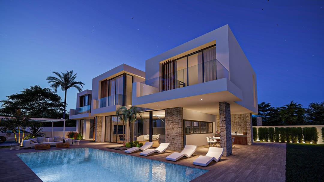 Villa en Albir, Alicante, España 4 dormitorios, 494 m2 No. 84280