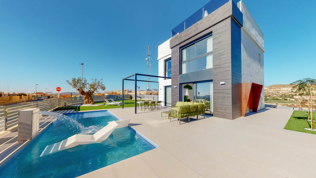 Villa in Mutxamel, Alicante, Spain 3 bedrooms, 327 sq.m. No. 84277