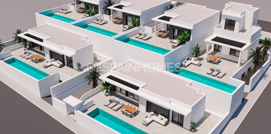 Huvila Rojales, Alicante, Espanja 4 makuuhuonetta, 245 m2 No. 60046