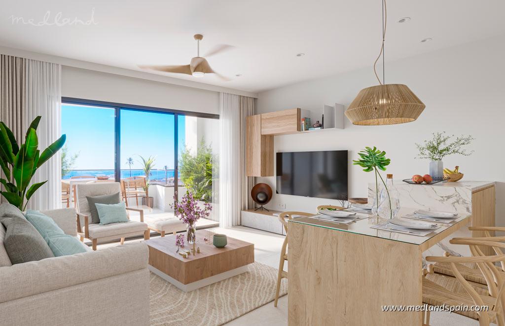 Huoneisto Lo Pagan, Murcia, Espanja 3 makuuhuonetta, 102 m2 No. 108718