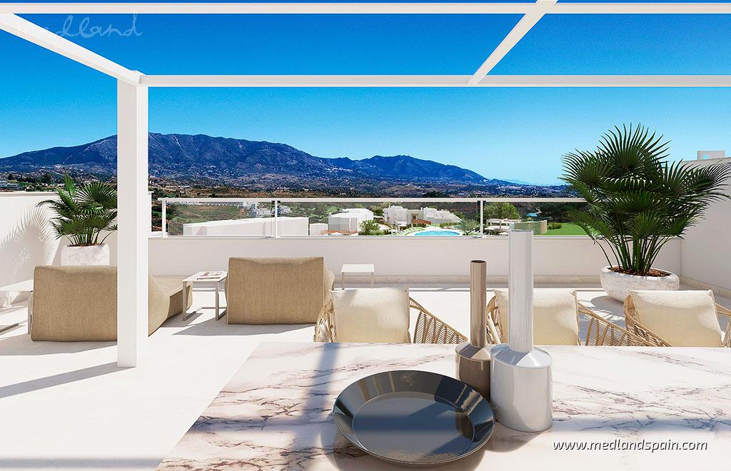 Dzīvoklis Mijas Costa, Malaga, Spānijā 2 istabas, 87 m2 Nr. 59943