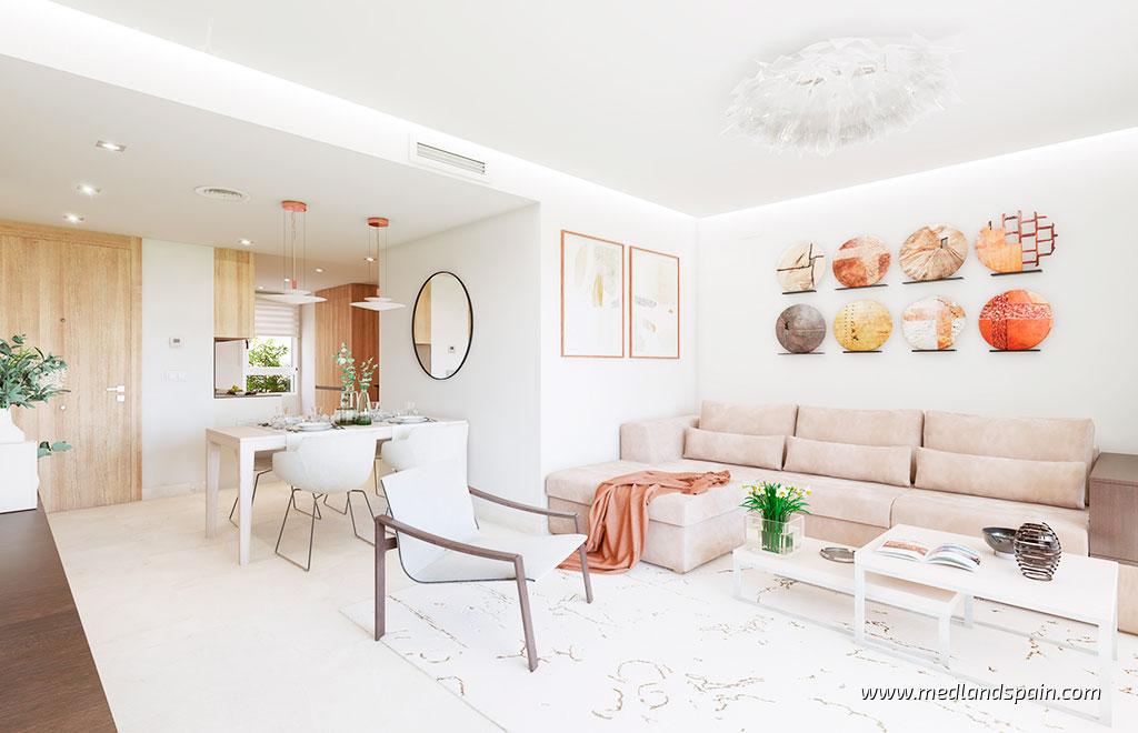 Dzīvoklis Mijas Costa, Malaga, Spānijā 2 istabas, 87 m2 Nr. 59943
