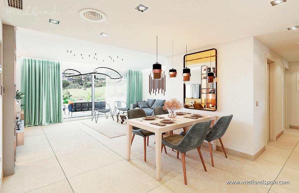 Dzīvoklis Mijas Costa, Malaga, Spānijā 2 istabas, 87 m2 Nr. 59943