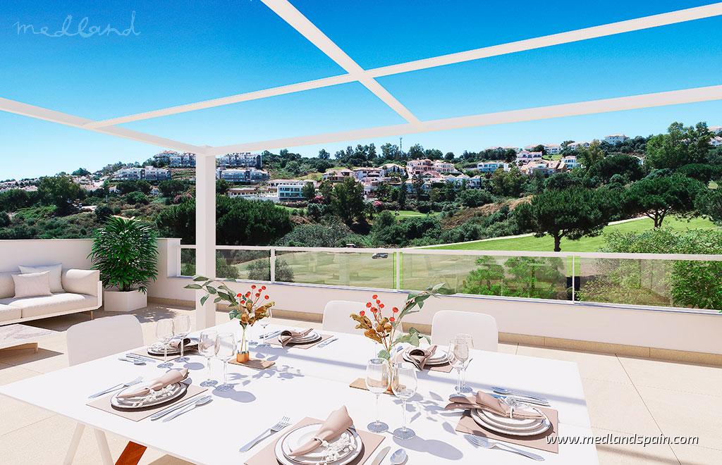 Wohnung in Mijas Costa, Malaga, Spanien 3 Schlafzimmer, 101 m2 Nr. 59946