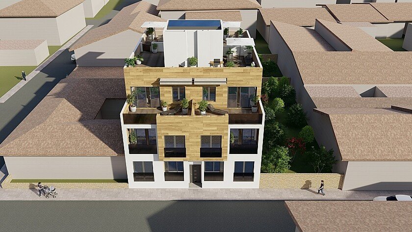 Huoneisto Pilar de la Horadada, Alicante, Espanja 3 makuuhuonetta, 96 m2 No. 103313