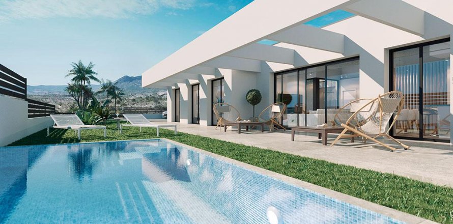 Villa Finestrat, Alicante, Spānijā 3 istabas, 296.34 m2 Nr. 108576