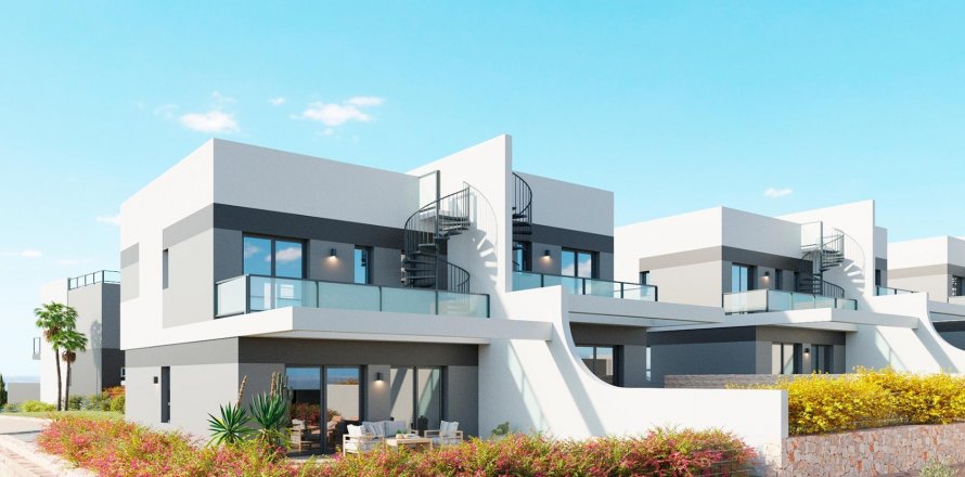 Villa Finestrat, Alicante, Spanien 3 sovrum, 198 kvm. Nr. 112269