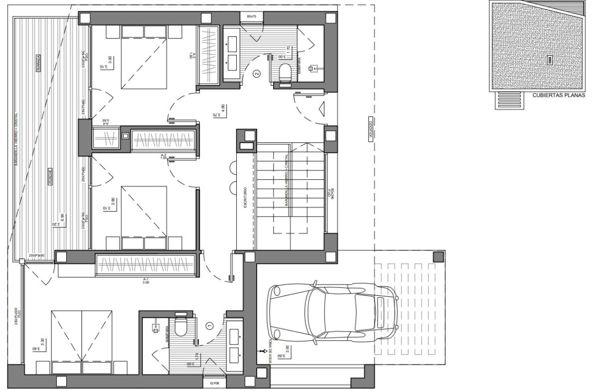 Villa en Lliber, Alicante, España 3 dormitorios, 436 m2 No. 100148