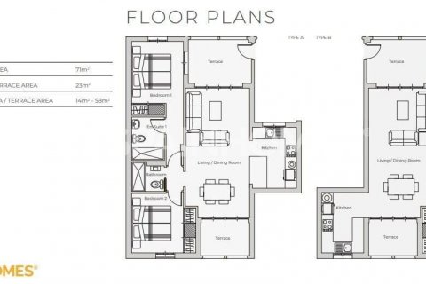 Wohnung zum Verkauf Pulpi, Almeria, Spanien 2 Schlafzimmer, 71 m2 Nr. 59558 - Foto 7