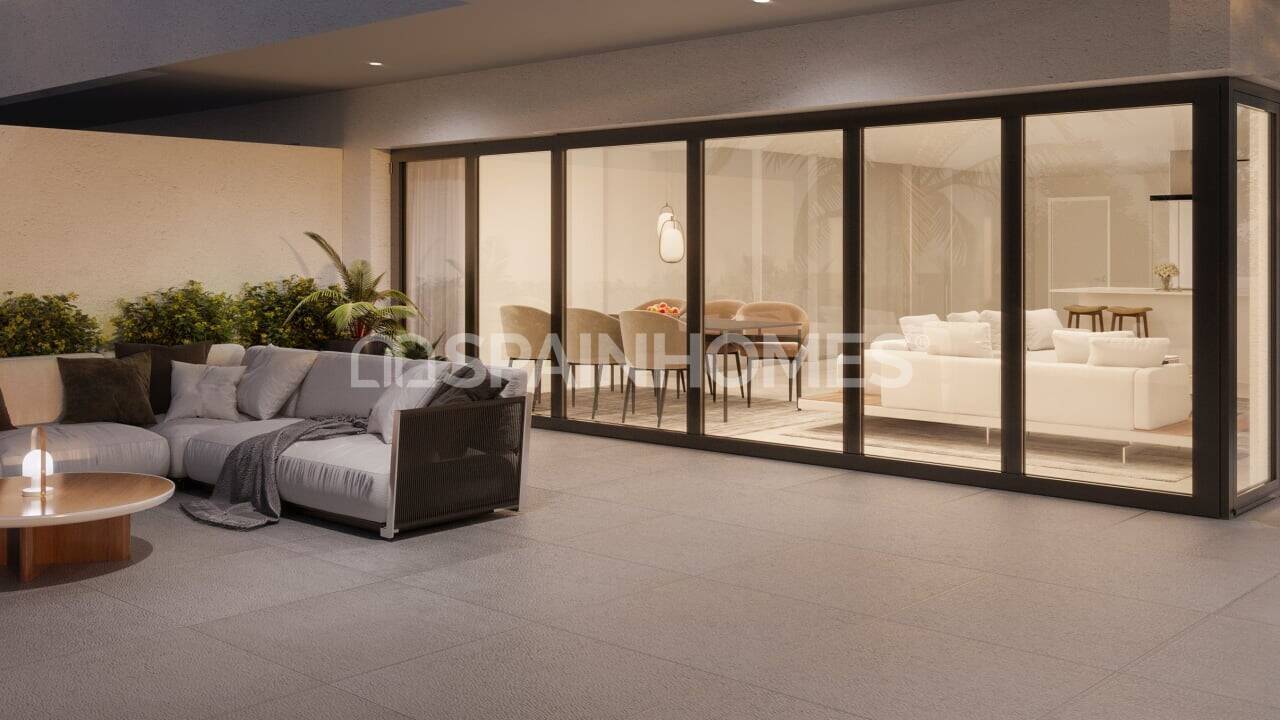 Lägenhet i Estepona, Malaga, Spanien 4 sovrum, 123 kvm. Nr. 51789