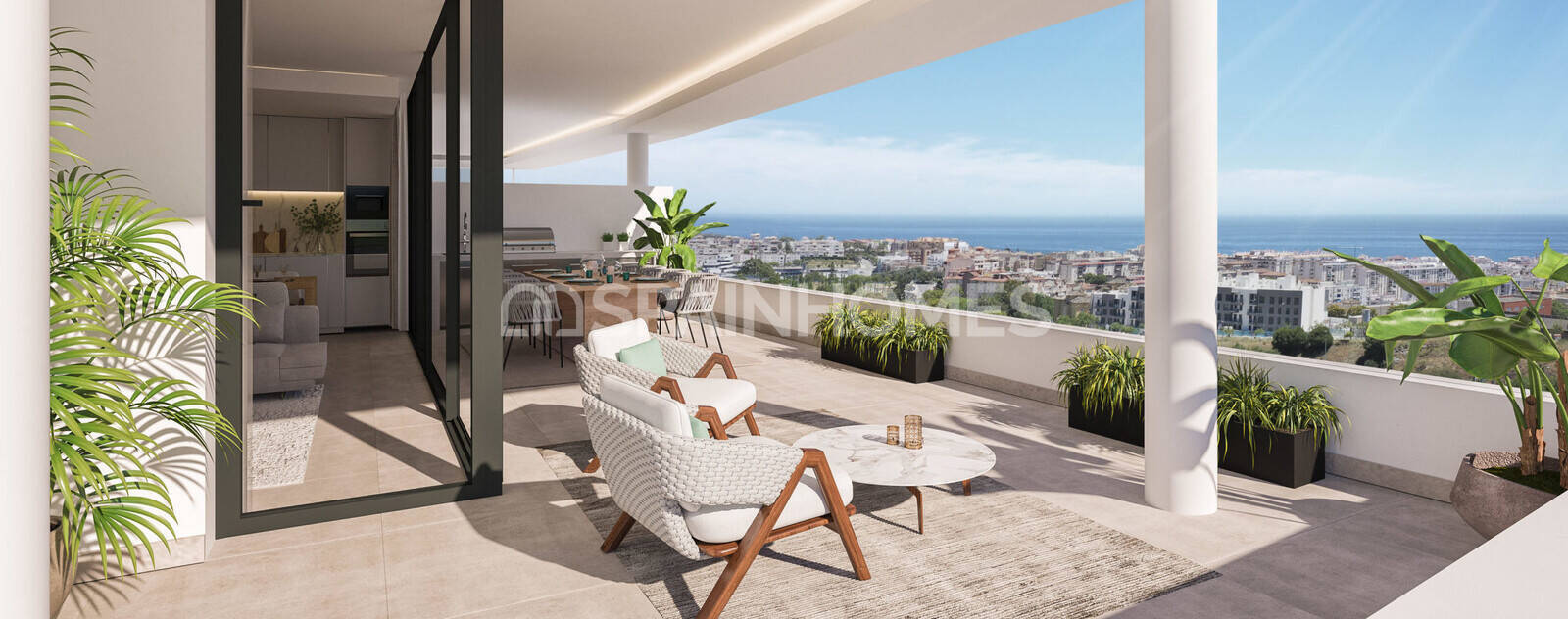 Lägenhet i Estepona, Malaga, Spanien 4 sovrum, 123 kvm. Nr. 51789