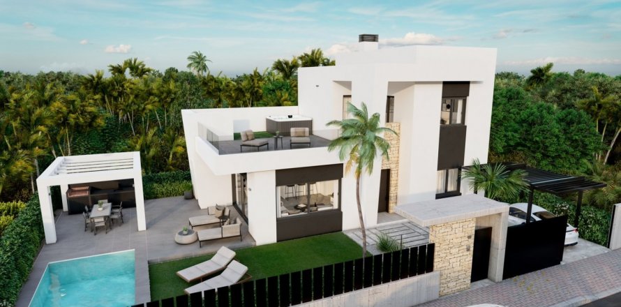 Villa Alicante, Spain 3 bedrooms, 200 sq.m. No. 103659
