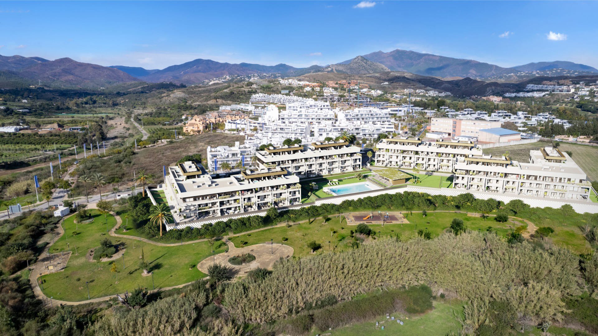 Apartament w Symphony Suites II, Cancelada, Malaga, Hiszpania 3 sypialnie, 83 mkw. nr 93754