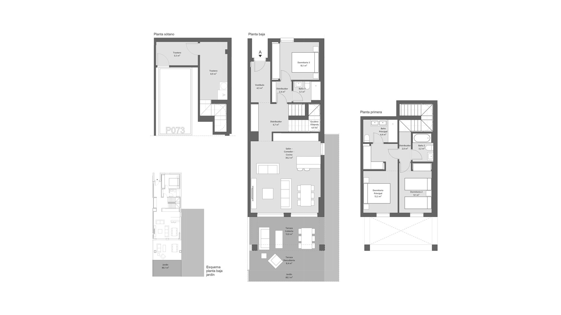Duplex in Symphony Suites II, Cancelada, Malaga, Spa, 3 bedrooms, 93 sq.m. No. 93755