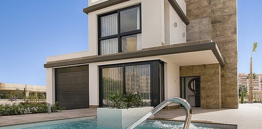 Villa Dehesa De Campoamor, Alicante, Spanien 4 sovrum, 157 kvm. Nr. 119165