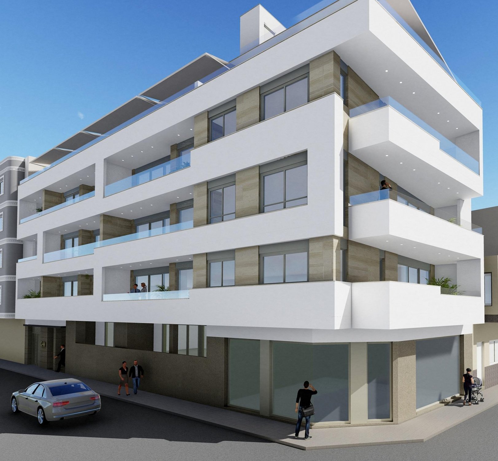 Apartment in Torrevieja, Alicante, Spain 1 bedroom, 64 sq.m. No. 94876