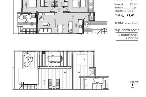 Penthouse for sale Guardamar del Segura, Alicante, Spain 2 bedrooms, 77 sq.m. No. 83559 - photo 21