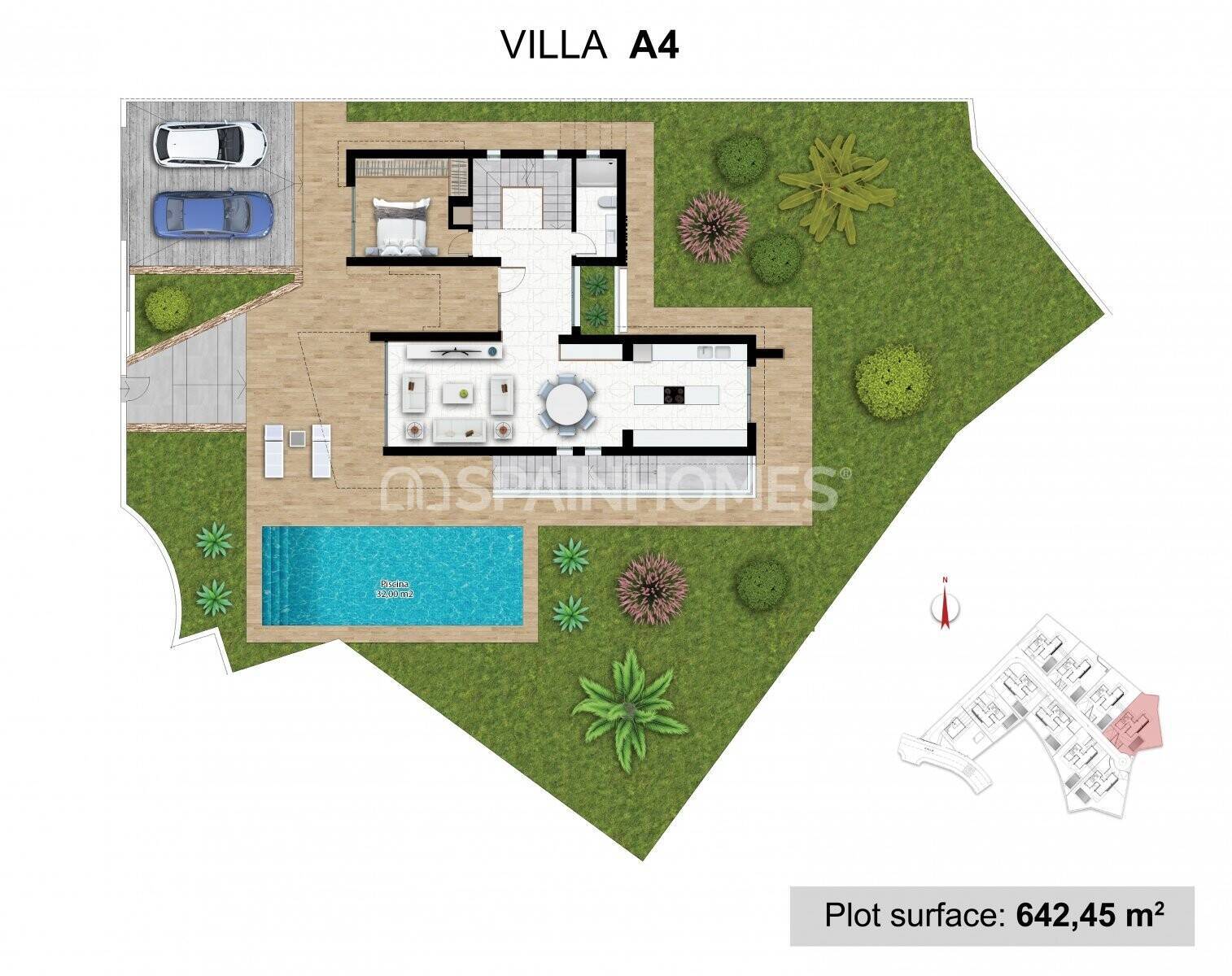 Willa w La Nucia, Alicante, Hiszpania 4 sypialnie, 293 mkw. nr 55269