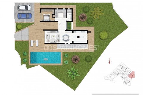 Huvila myytävänä La Nucia, Alicante, Espanja, 4 makuuhuonetta, 293 m2 No. 55269 - kuva 25