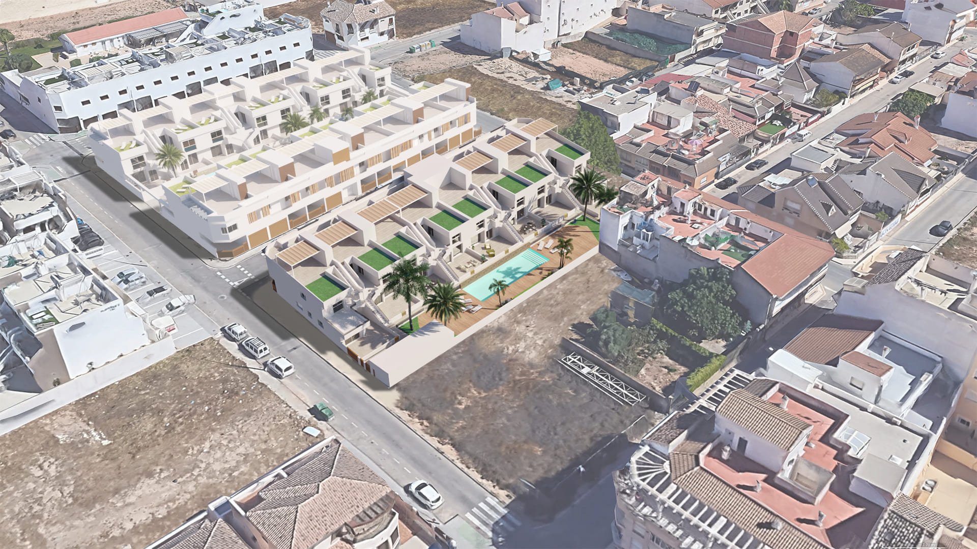 Apartment in Pilar de la Horadada, Alicante, Spain 2 bedrooms, 75 sq.m. No. 110524