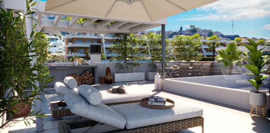 Huoneisto Finestrat, Alicante, Espanja 3 makuuhuonetta, 103.1 m2 No. 108607