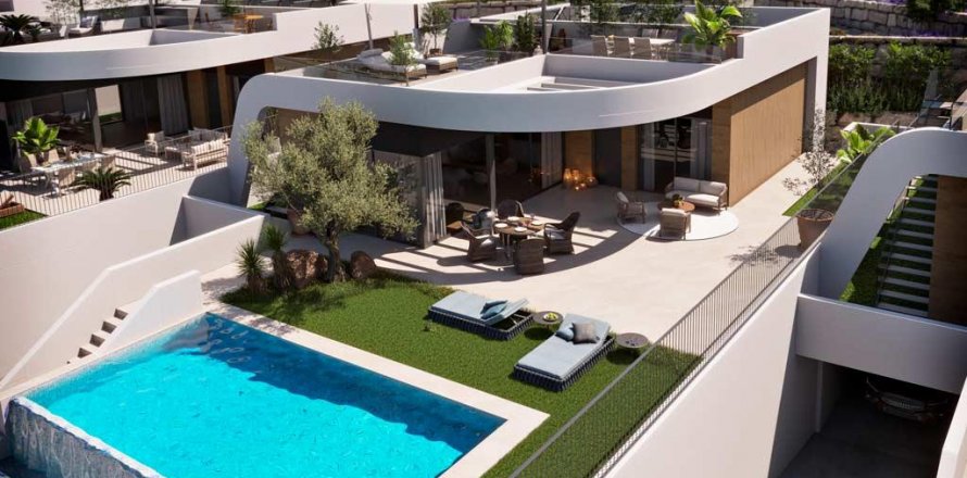 Villa Finestrat, Alicante, Spanien 4 Schlafzimmer, 309.5 m2 Nr. 108608