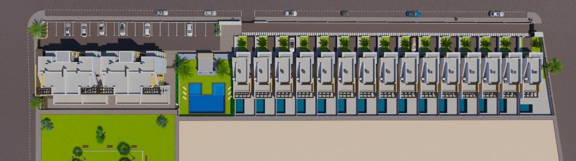 Penthäuser in Torrevieja, Alicante, Spanien 2 Schlafzimmer, 78 m2 Nr. 112428