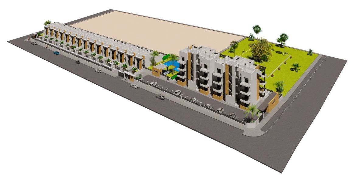 Penthäuser in Torrevieja, Alicante, Spanien 2 Schlafzimmer, 78 m2 Nr. 112428