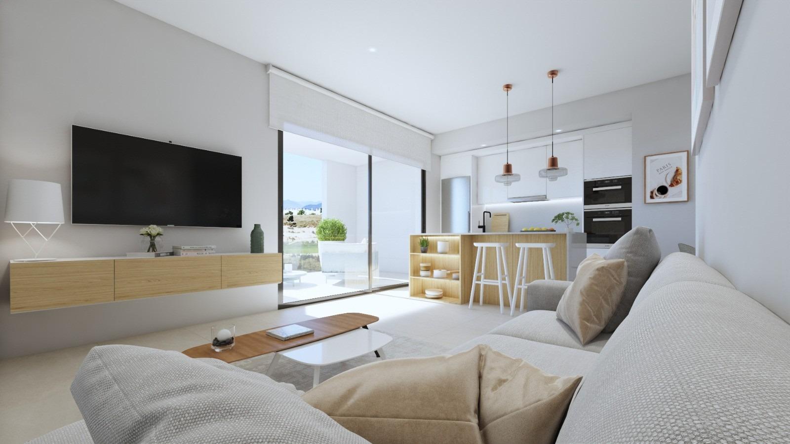 Apartment in Condado de Alhama Golf Resort, Murcia, Spain 2 bedrooms, 71 sq.m. No. 112614