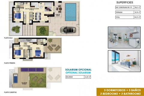 Villa zum Verkauf Vistabella, Alicante, Spanien 3 Schlafzimmer, 118 m2 Nr. 114068 - Foto 5