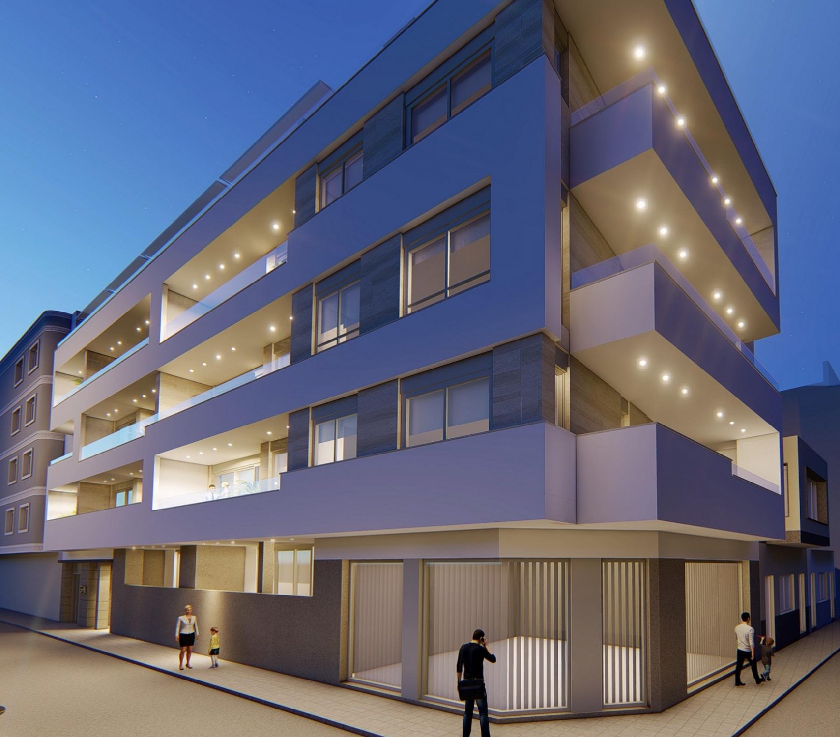 Penthauss Torrevieja, Alicante, Spānijā 3 istabas, 108 m2 Nr. 94873