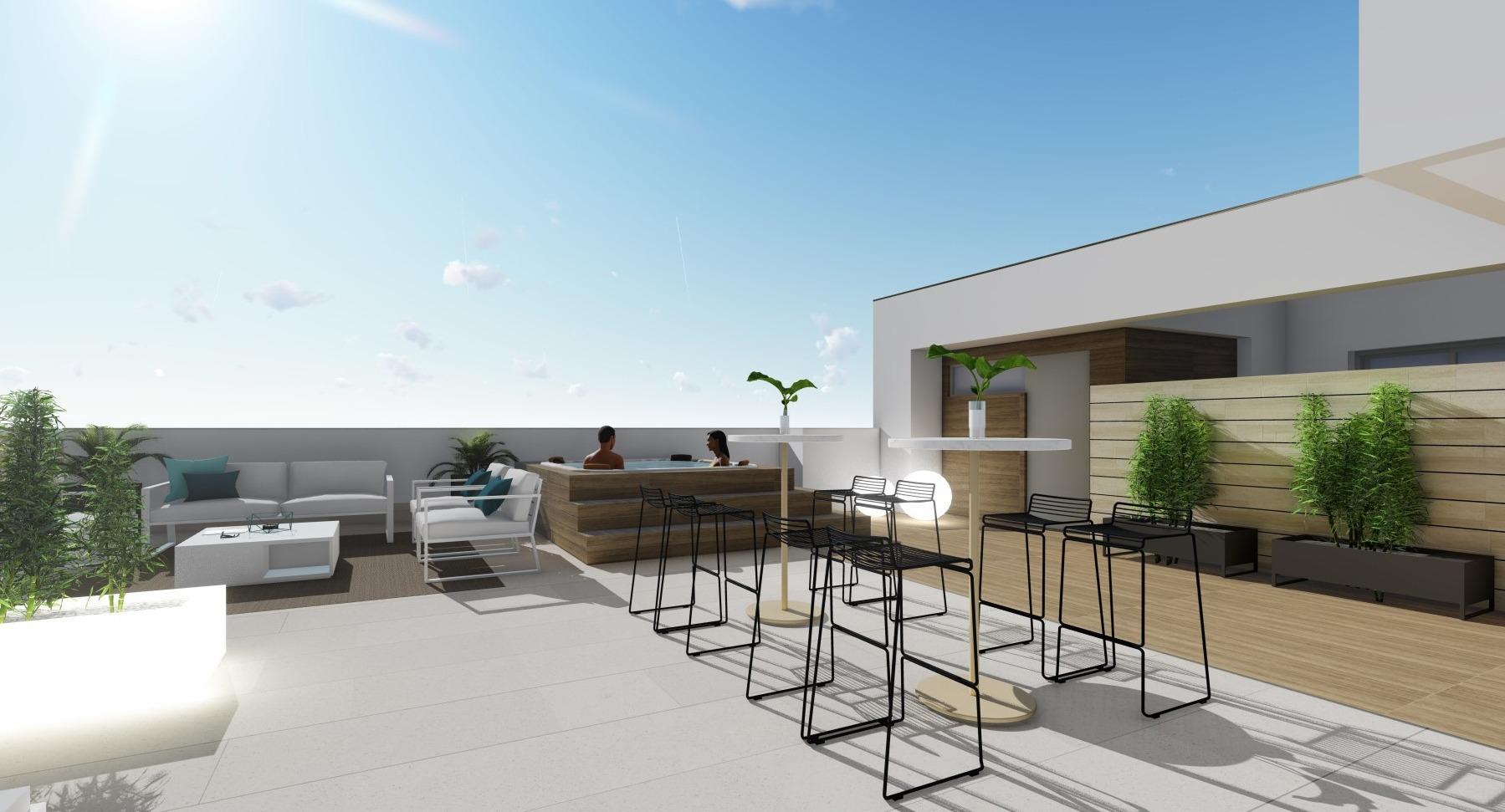 Penthauss Torrevieja, Alicante, Spānijā 3 istabas, 108 m2 Nr. 94873