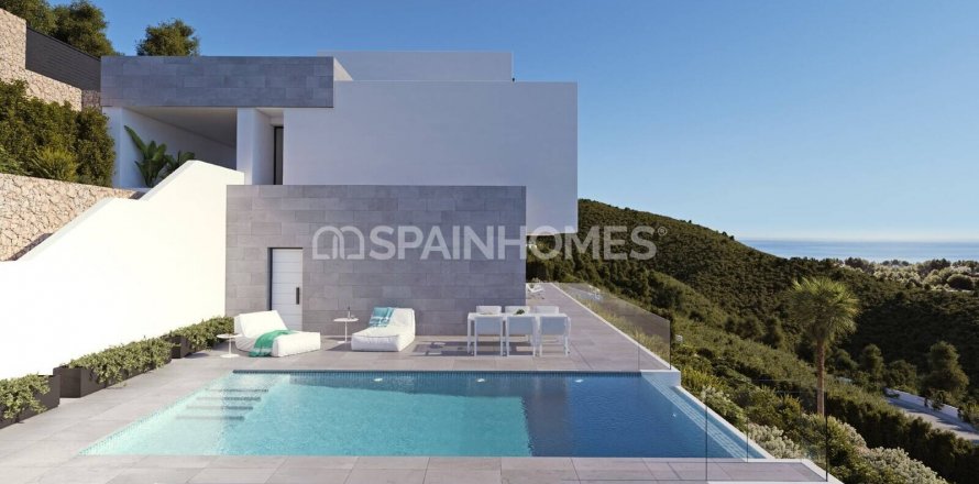Villa Altea, Alicante, Spanien 4 sovrum, 505 kvm. Nr. 48898