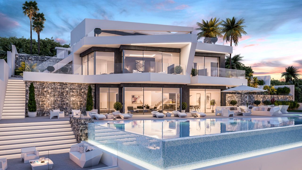 Villa à Calpe, Alicante, Espagne 4 chambres, 410 m2 No. 95562
