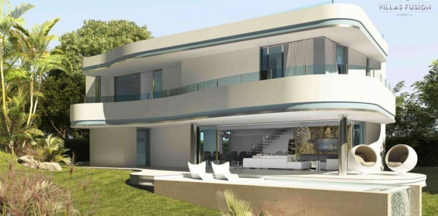 House Estepona, Malaga, Spain 5 bedrooms, 405 sq.m. No. 23112