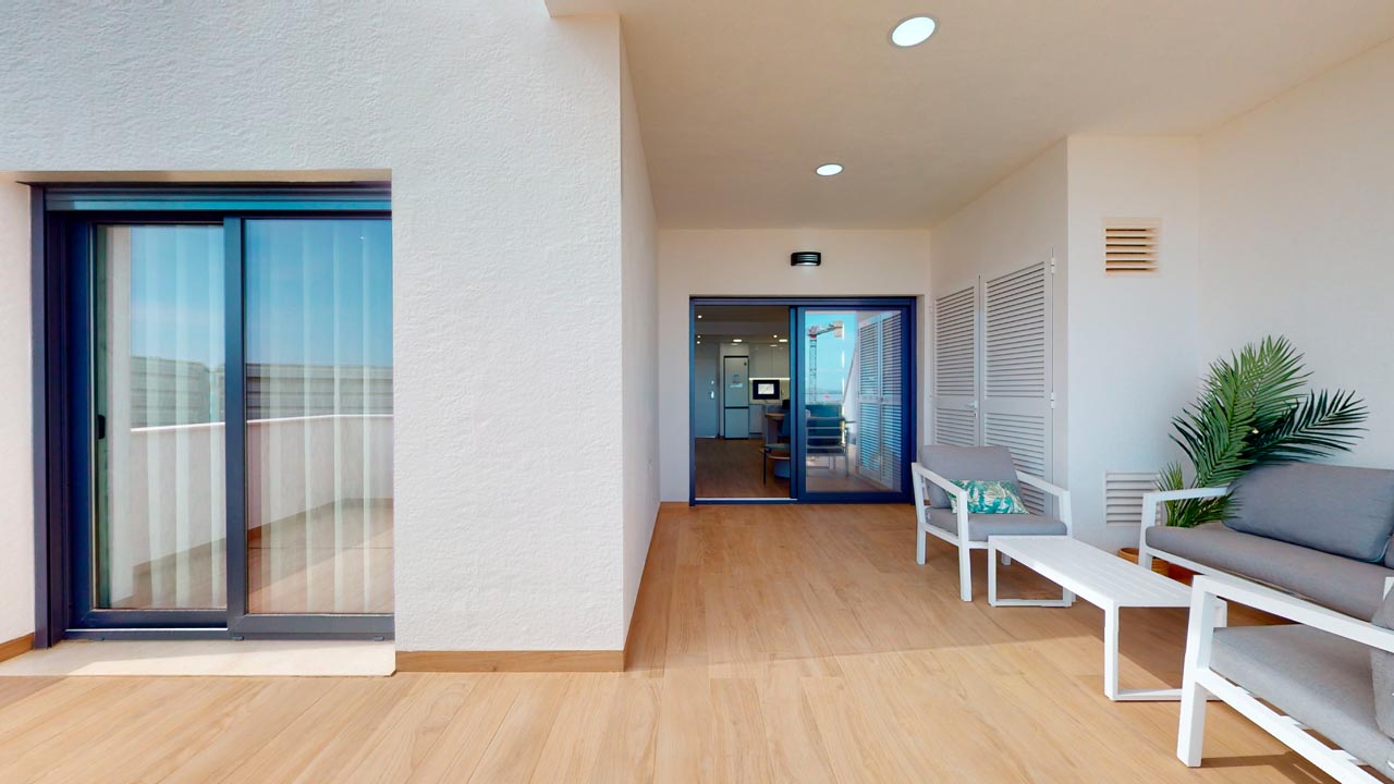 Lägenhet i Nueva Torrevieja, Alicante, Spanien 2 sovrum, 132 kvm. Nr. 101619