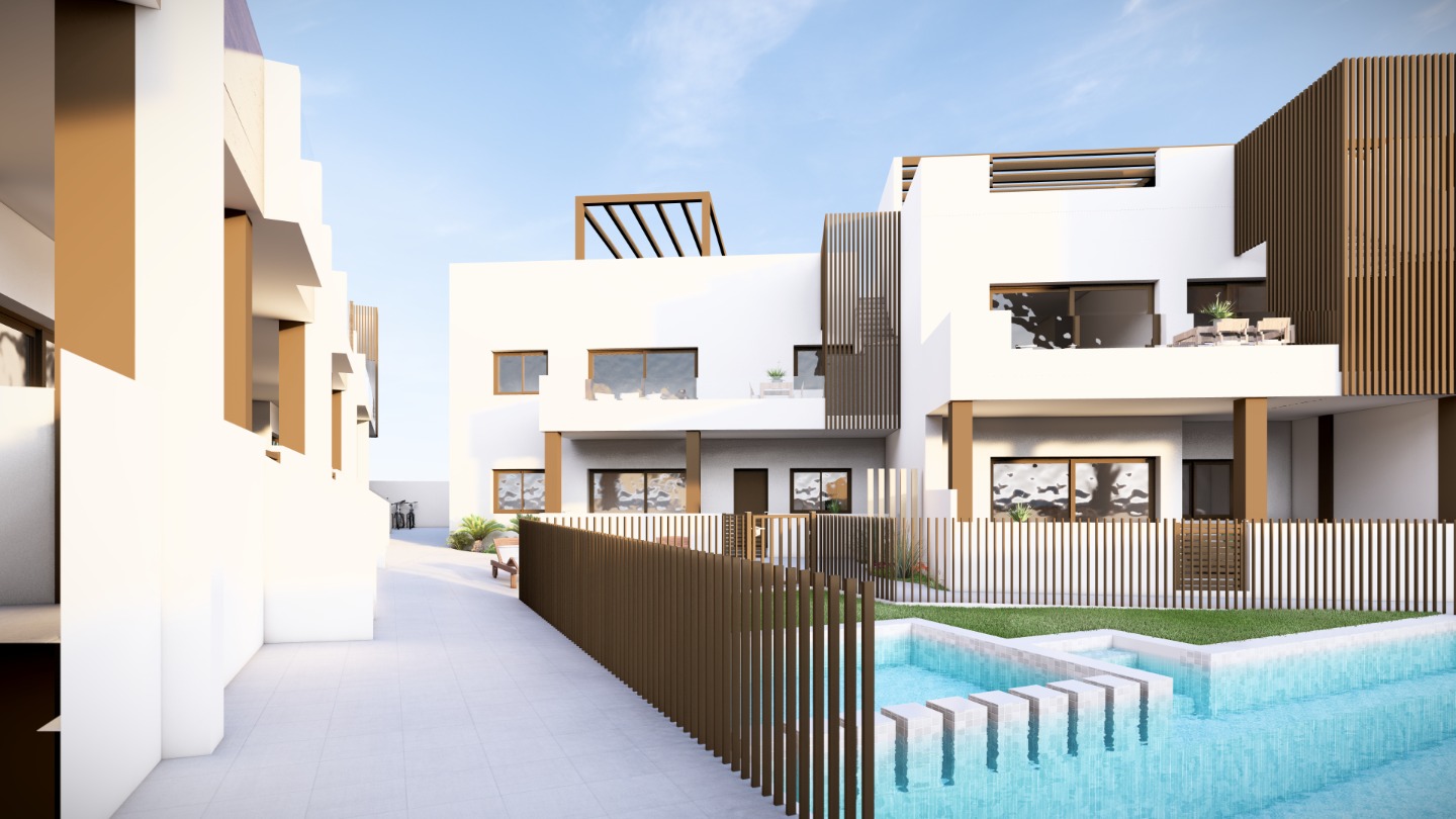 Apartment in Pilar de la Horadada, Alicante, Spain 3 bedrooms, 96 sq.m. No. 99305