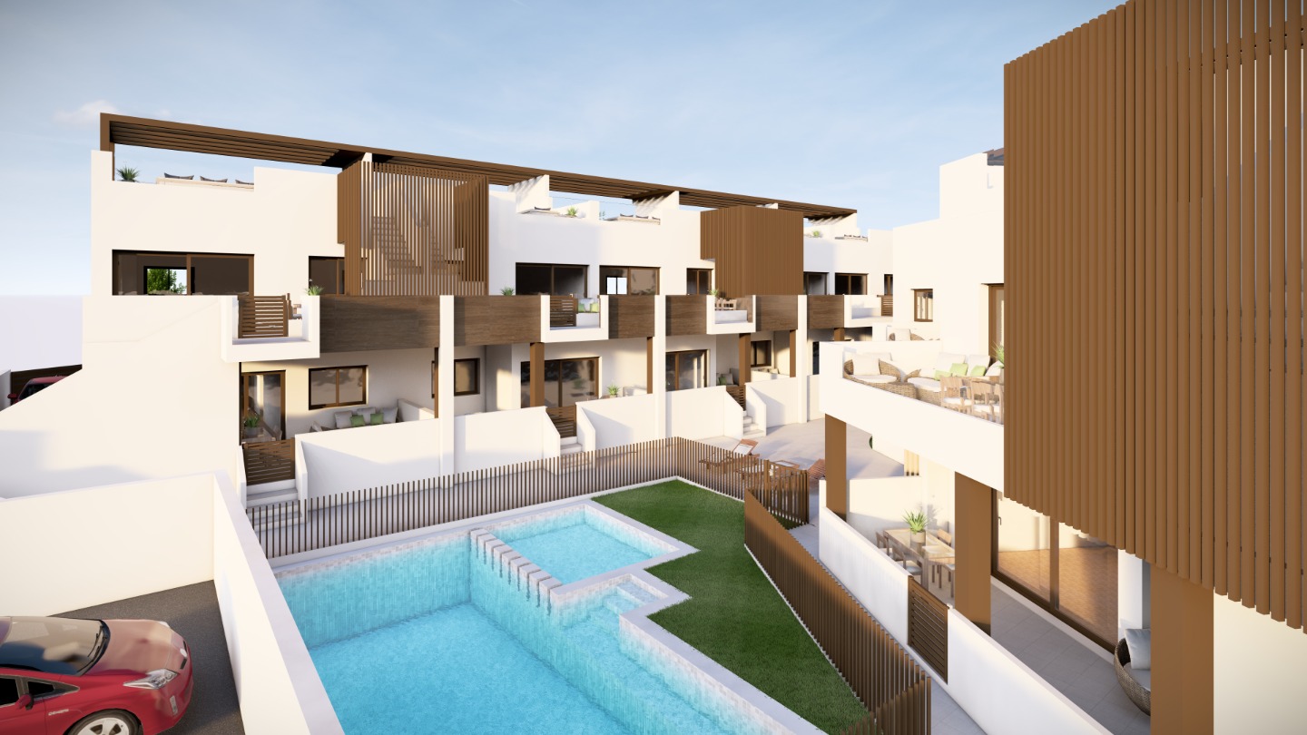 Apartment in Pilar de la Horadada, Alicante, Spain 3 bedrooms, 96 sq.m. No. 99305